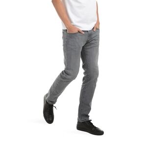 Mott & Bow Slim Stone 5 Pocket Stretch Denim Jeans in Light Gray. 32x30